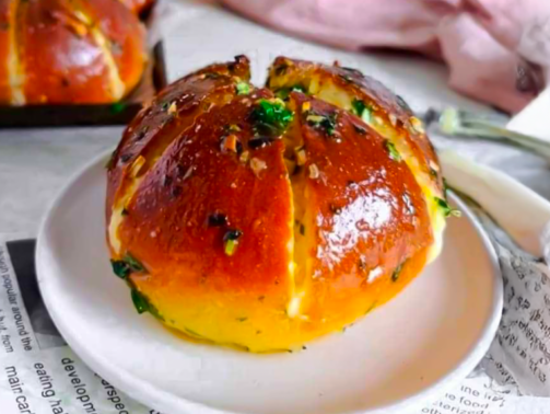 Cheese Filled Korean Bun (1)